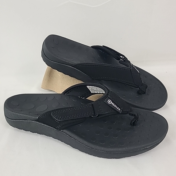 Medical Soles Shoes - NEW Orthopedic Medical SOLES Flip-Flop Sporty Neoprene Orthotic Sz M4, W6